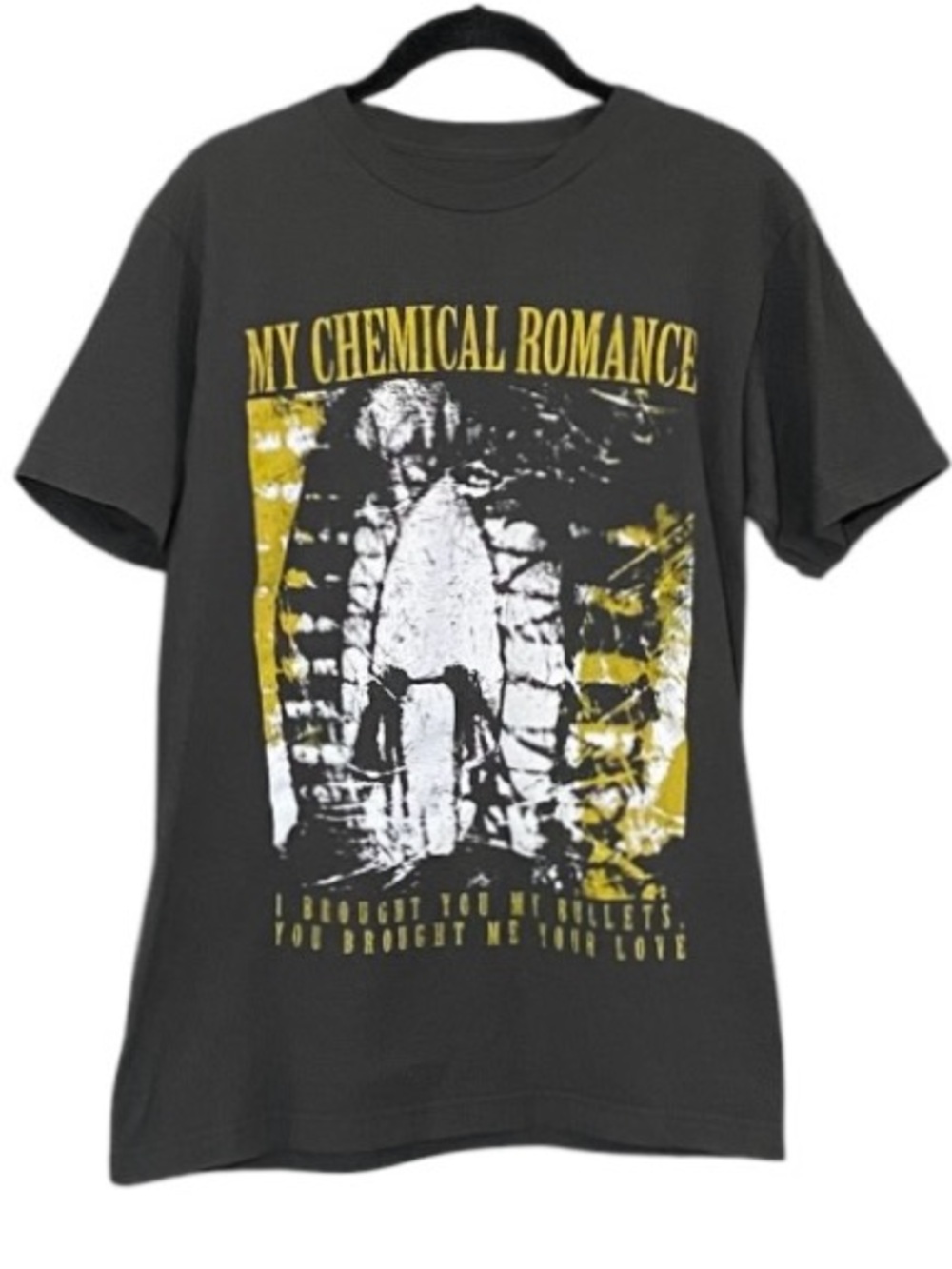 My Chemical Romance I Brought You My Bullets T Shirt Large Gray Band Tee
